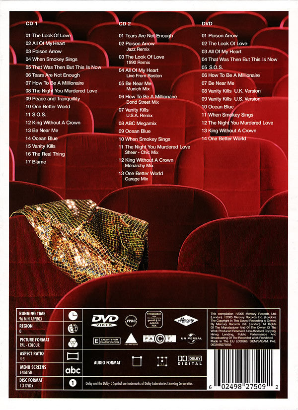 ABC – Look Of Love: The Very Best Of ABC (Sound + Vision Deluxe) - Music Madness