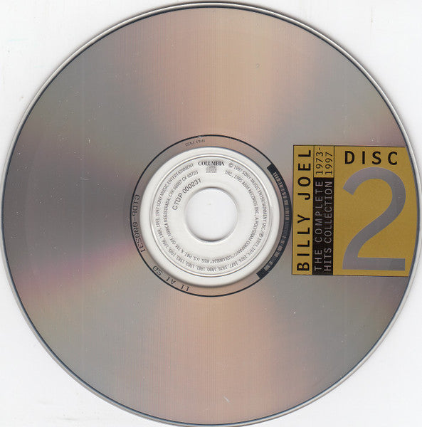 Billy Joel – The Complete Hits Collection: 1973-1997 - Music Madness