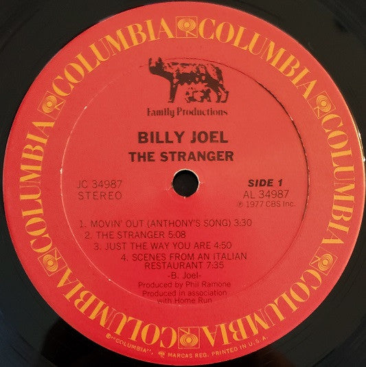 Billy Joel – The Stranger - Music Madness