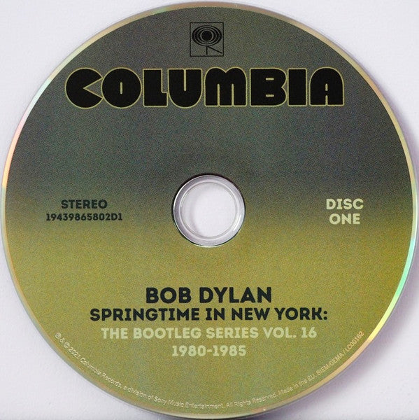 Bob Dylan – Springtime In New York: The Bootleg Series Vol. 16 1980-1985 - Music Madness