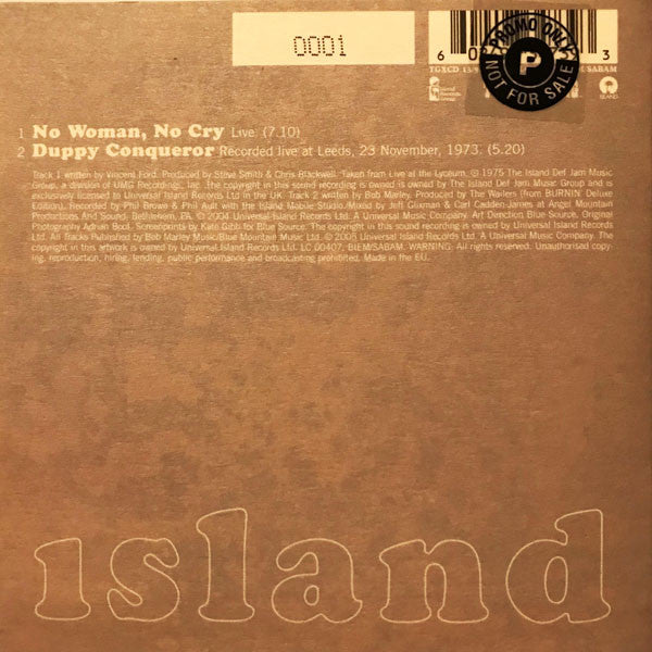 Bob Marley & The Wailers – No Woman, No Cry - Music Madness
