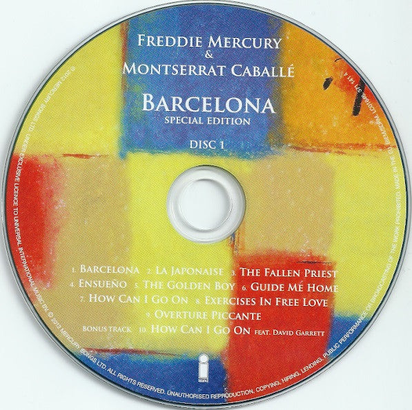 Freddie Mercury & Montserrat Caballé – Barcelona - Music Madness