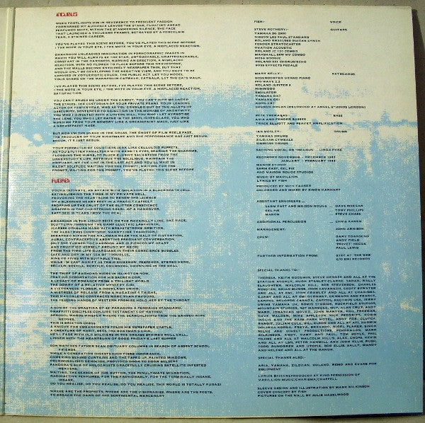 Marillion – Fugazi - Music Madness