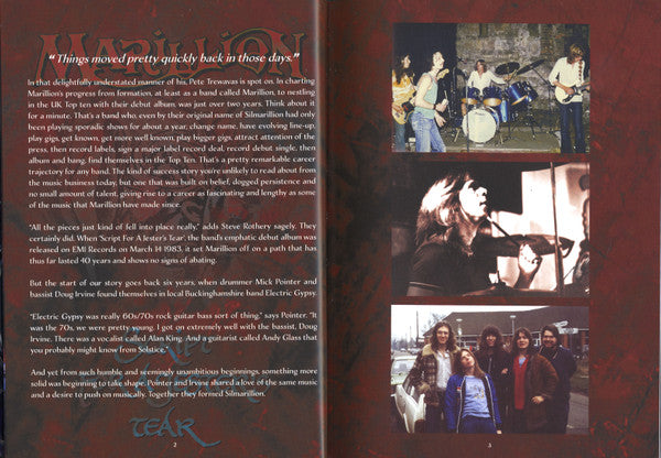 Marillion – Script For A Jester's Tear - Music Madness