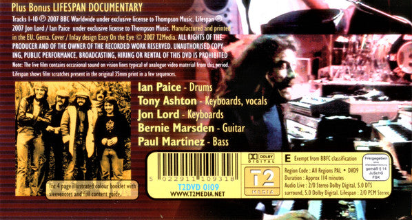 Paice Ashton Lord* – Live - Music Madness