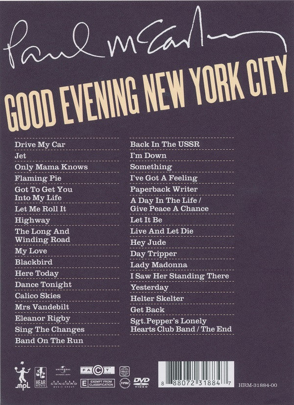 Good Evening New York City - Music Madness