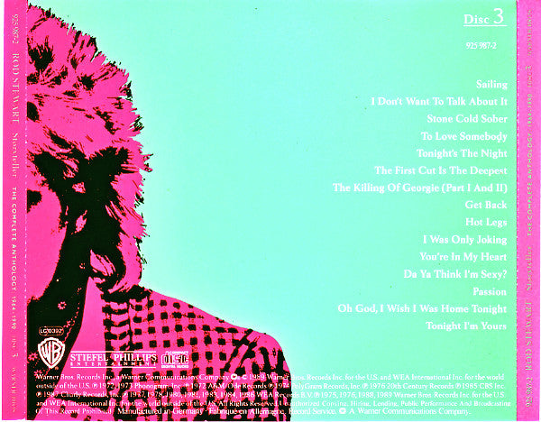 Rod Stewart – Storyteller - The Complete Anthology: 1964 - 1990 - Music Madness