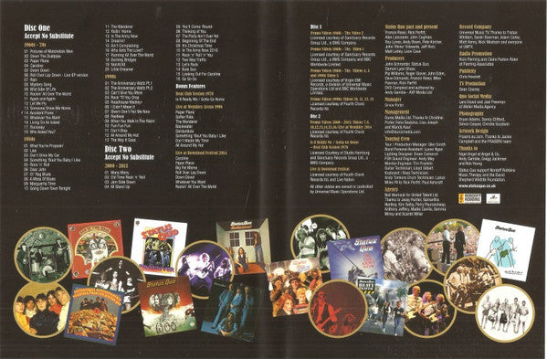 Status Quo – Accept No Substitute! The Definitive Hits & More! - Music Madness