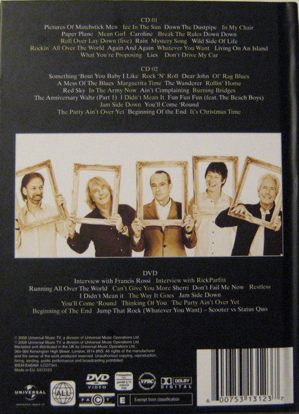 Status Quo – Pictures: 40 Years Of Hits - Deluxe Edition - Music Madness