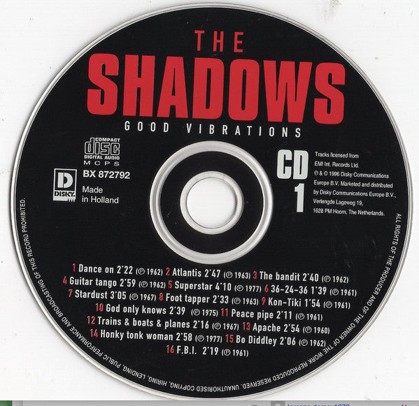The Shadows – Good Vibrations - Music Madness
