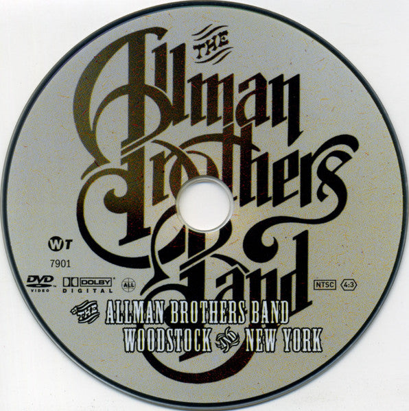 The Allman Brothers Band – Woodstock And New York DVD - Music Madness