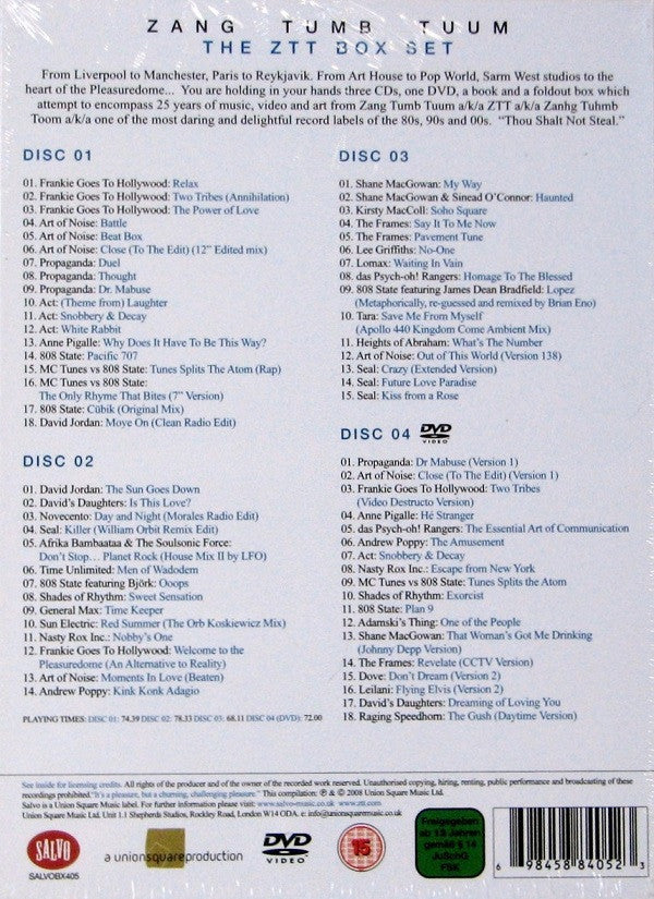 Various – Zang Tumb Tuum (The ZTT Box Set) - Music Madness