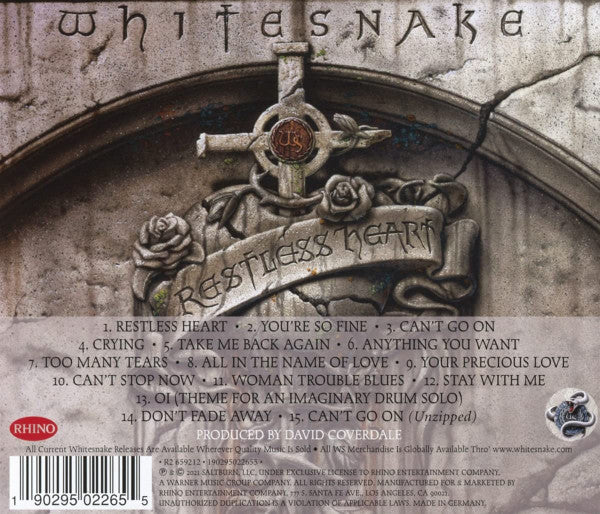Whitesnake – Restless Heart (25th Anniversary Edition) - Music Madness