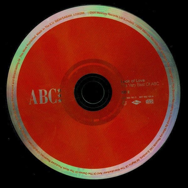 ABC ‎– Look Of Love: The Very Best Of ABC (Sound + Vision Deluxe) - Music Madness 