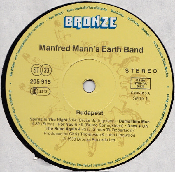 Manfred Mann's Earth Band – Budapest (Live) - Music Madness 