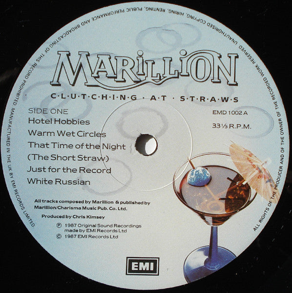 Marillion – Clutching At Straws - Music Madness 