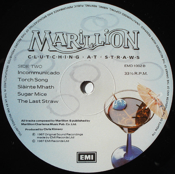 Marillion – Clutching At Straws - Music Madness 
