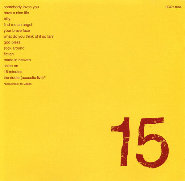 Nik Kershaw ‎– 15 Minutes - Music Madness 