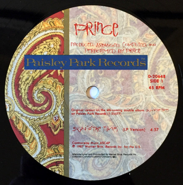 Prince – Sign "O" The Times - Music Madness 