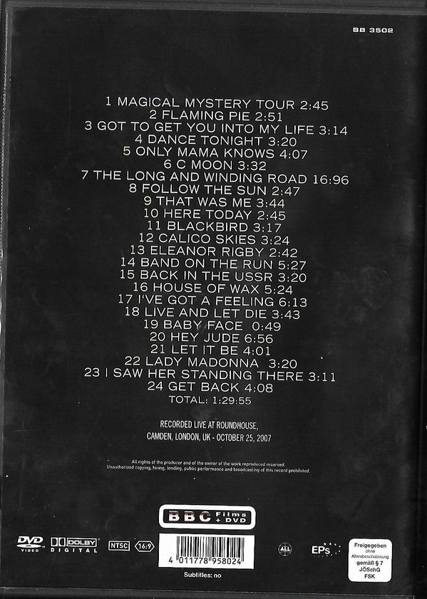 Live In London - Music Madness 