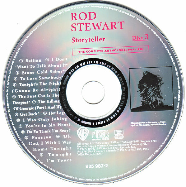 Rod Stewart ‎– Storyteller - The Complete Anthology: 1964 - 1990 - Music Madness 