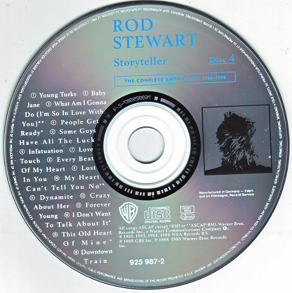 Rod Stewart ‎– Storyteller - The Complete Anthology: 1964 - 1990 - Music Madness 
