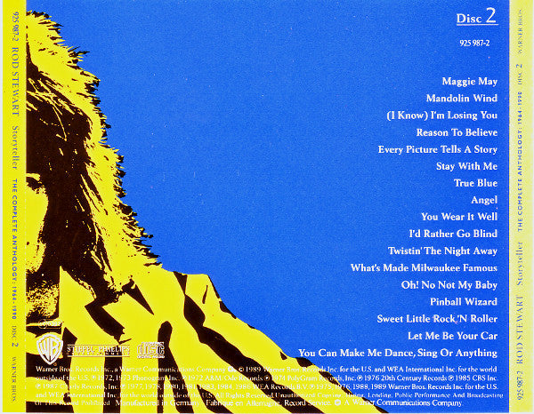 Rod Stewart ‎– Storyteller - The Complete Anthology: 1964 - 1990 - Music Madness 
