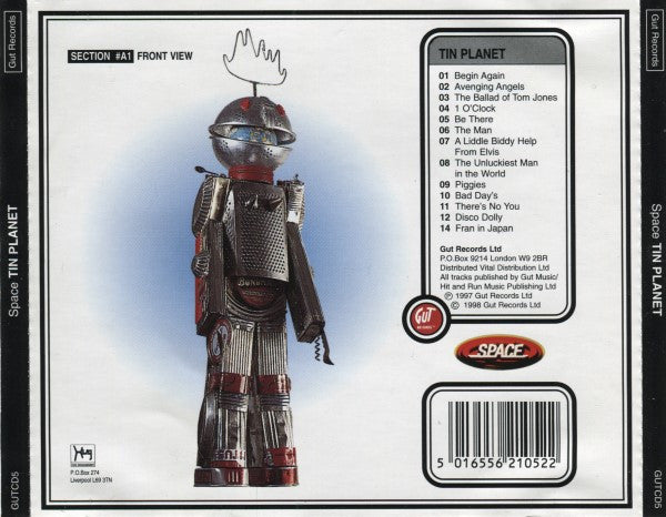 Space ‎– Tin Planet - Music Madness 