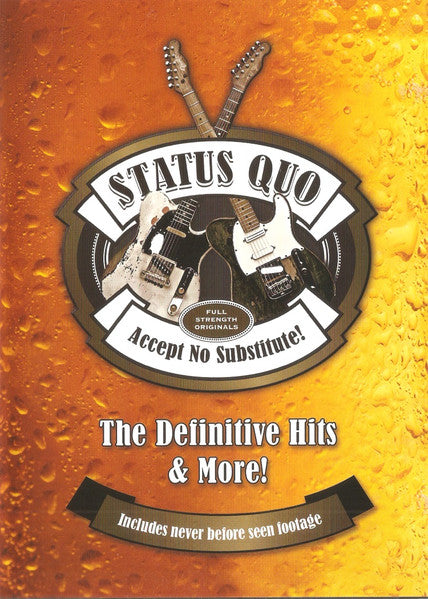 Status Quo – Accept No Substitute! The Definitive Hits & More! - Music Madness 