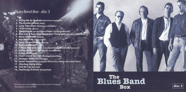 The Blues Band ‎– The Blues Band Box - Music Madness 