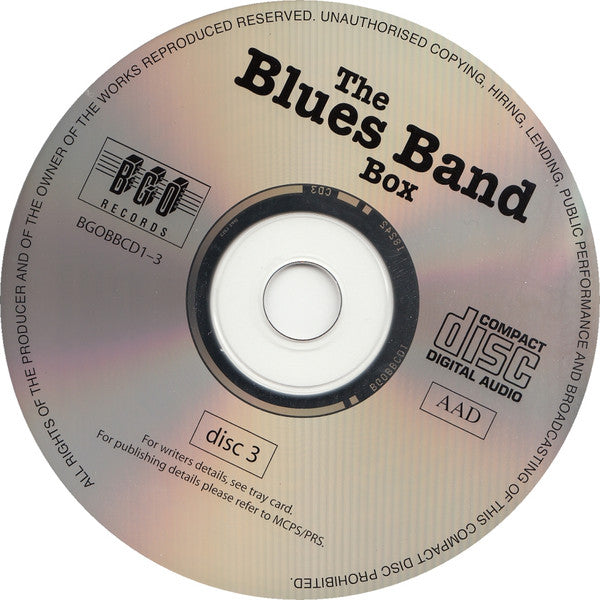 The Blues Band ‎– The Blues Band Box - Music Madness 