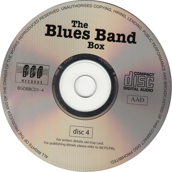 The Blues Band ‎– The Blues Band Box - Music Madness 