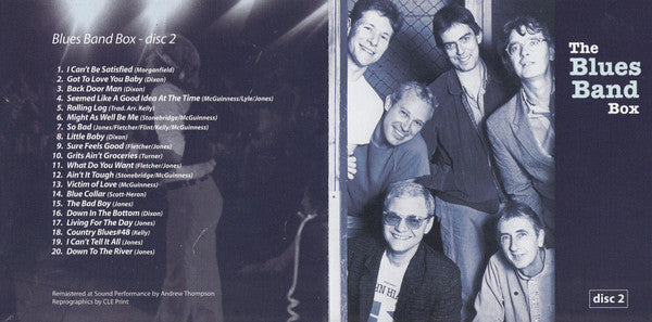 The Blues Band ‎– The Blues Band Box - Music Madness 